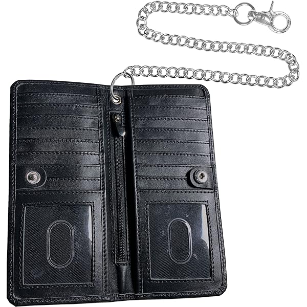 Amazon.com: Jackets 4 Bikes HERITAGE Men's Motorcycle Chain Wallet
